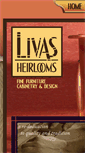 Mobile Screenshot of livasheirlooms.com